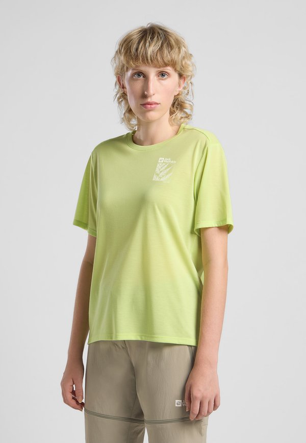 VONNAN GRAPHIC - Sport T-Shirt - explore cool matcha