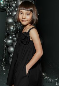 Next ONE SHOULDER CORSAGE  - Cocktailklänning - black