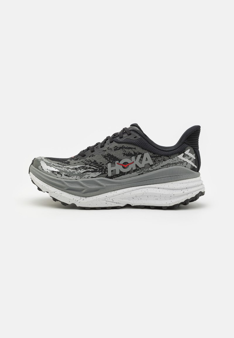 HOKA STINSON 7 - Zapatillas de trail running - black/outer orbit