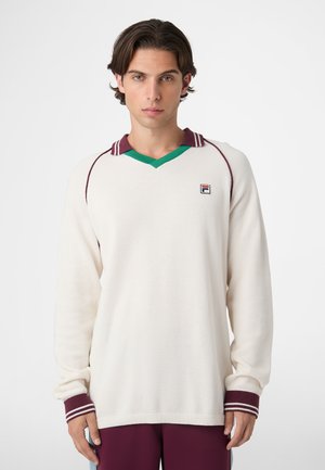 Fila APPAREL MOLINAZZO REGULAR - Camiseta de manga larga - egret