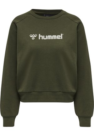 Sweatshirt - mottled green