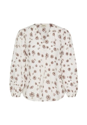 Fransa, FRKALIA BL 1 - Blúzka - whisper white with red