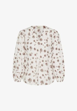 Fransa, FRKALIA BL 1 - Blúzka - whisper white with red