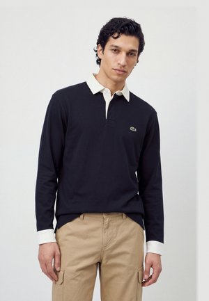 Lacoste, Блуза с дълги ръкави - dark navy blue