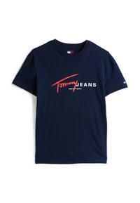 DNA TEE - T-shirt imprimé - dark night navy