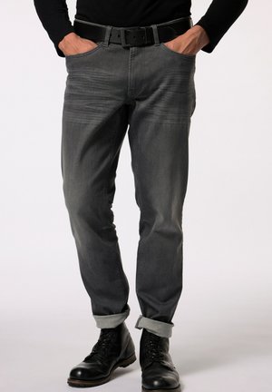 , FLEXNAMIC, BAUCHFIT, REGULAR FIT, - Džíny Straight Fit - grey denim