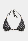 SOLEIL PADDING TRIANGLE - Bikinitopp - black/white