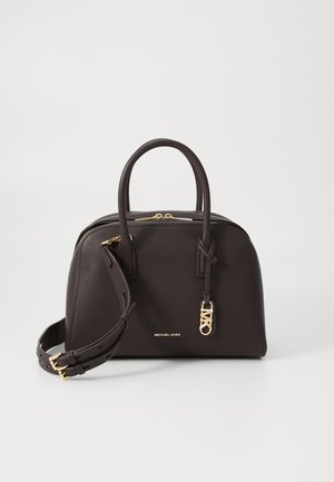 ASHTON ZIP SATCHEL - Geantă de mână - chocolate