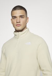 The North Face GLACIER 1/4 ZIP - Fleecepullover - gravel