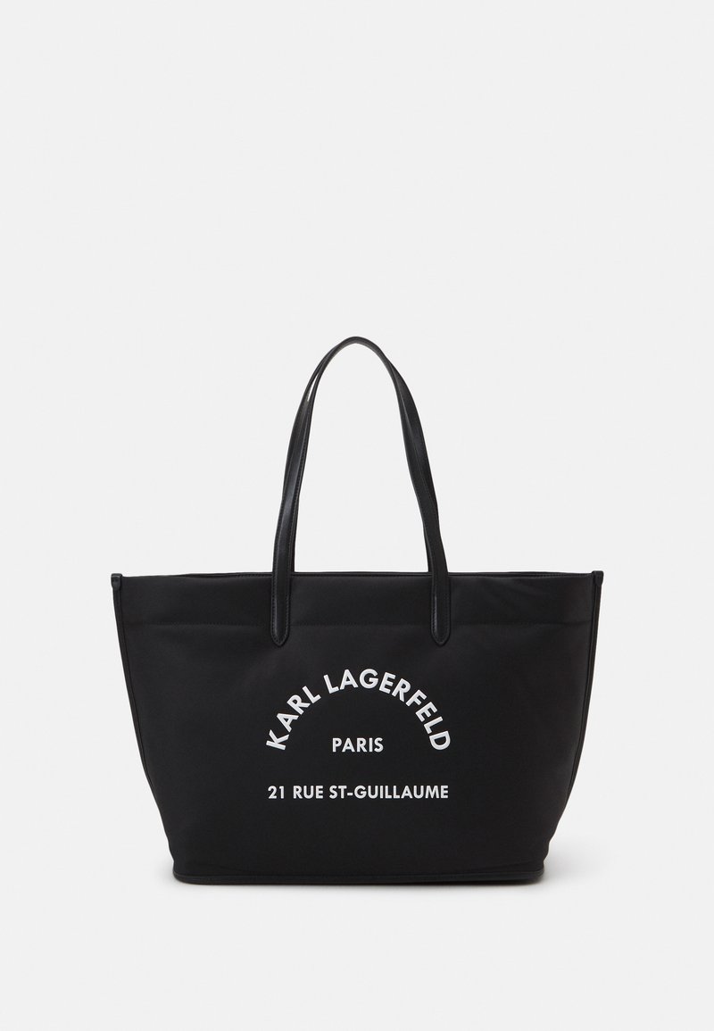 KARL LAGERFELD TOTE - Tote bag - black - Zalando