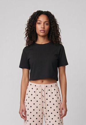 Urban Classics, LADIES CROPPED TEE 2-PACK - T-shirt basique - black white