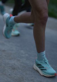 adidas Performance ADIZERO - Zapatillas running asfalto - light aqua/carbon/solar red
