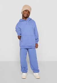 Tommy Hilfiger MINI CORP HOODIE - Kapuzenpullover - soft sapphire