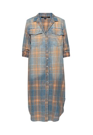 Robe en jean - orange