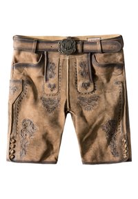 Lederhose Rosy stein geäscht