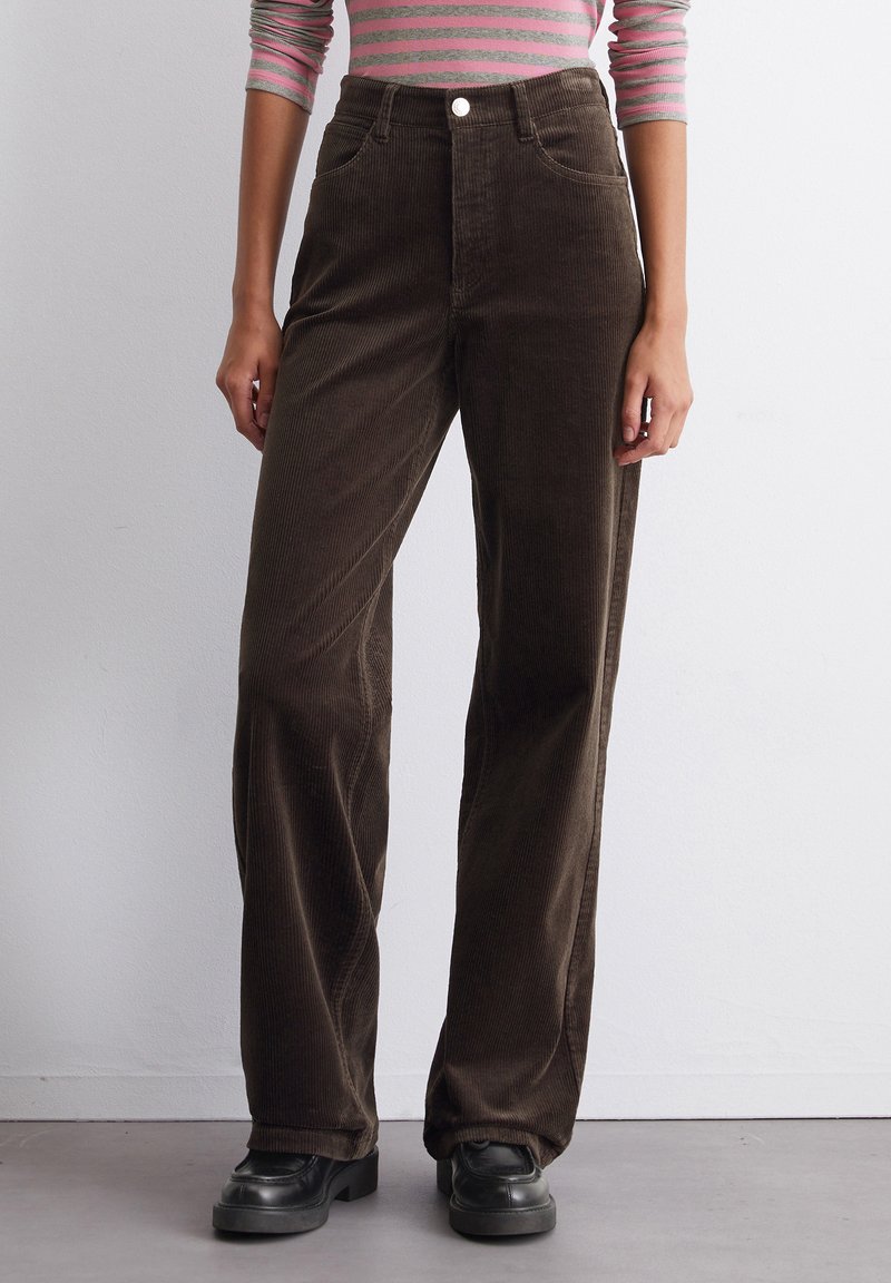 Marc O'Polo DENIM TOMMA LIKE FIVE POCKET - Stoffhose - cloudburst