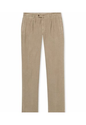 ONE-PLEAT - Chino kalhoty - taupe