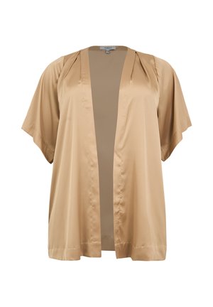 YOEK, YOEK DAMEN KIMONO MIT KURZARM - Lichte jas - light brown