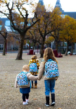 BIRDS RUCKSACK XS - KINDERRUCKSACK VÖGEL - Rugzak - blau