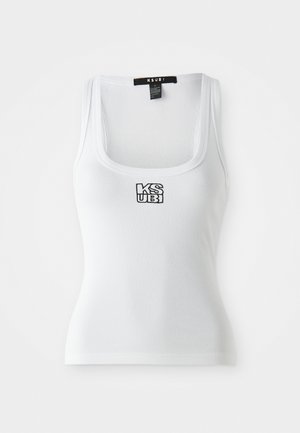 STACKED TANK - Top - white