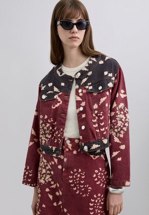 DUOPRINT  - Blusa - dark red brown