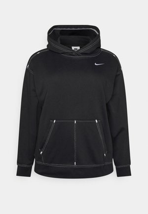 HOODIE PLUS - Felpa con cappuccio - black/white