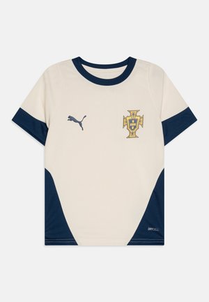 PORTUGAL FPF TRAINING JR UNISEX - Sports T-shirt - sugared almond/persian blue