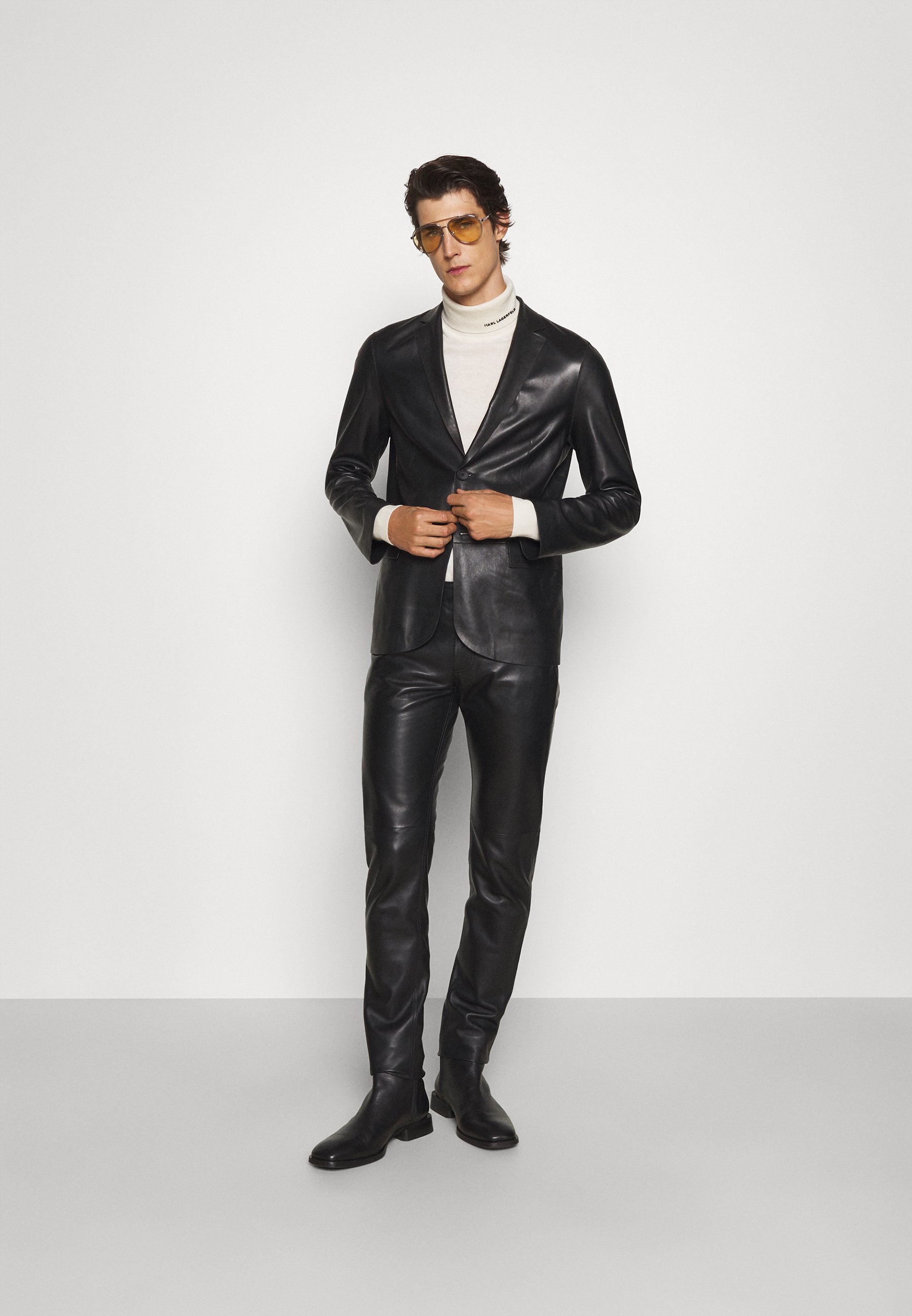 KARL LAGERFELD Faux leather jacket 
