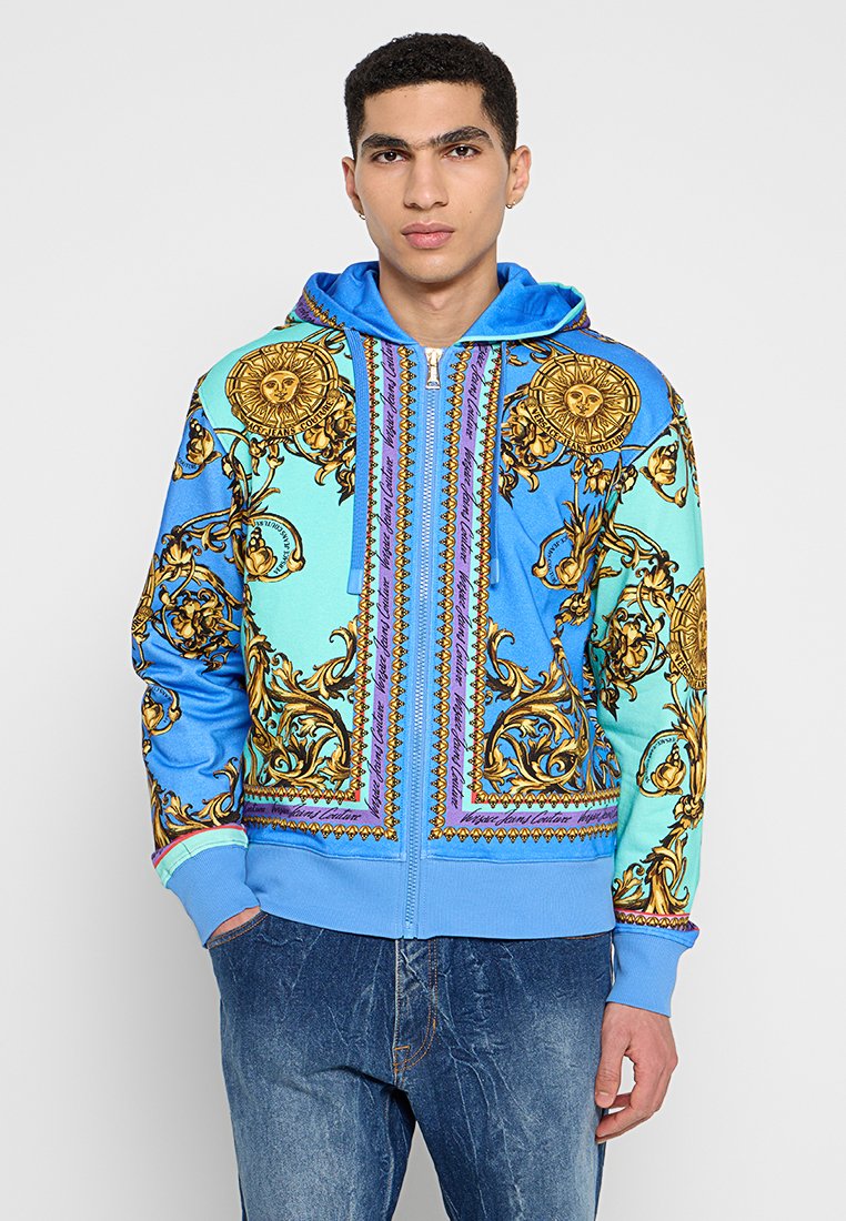 Versace Jeans Couture Sweater met rits meerkleurig