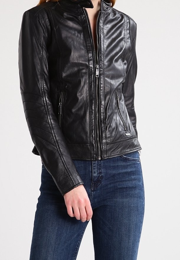Maze Giacca di pelle - black