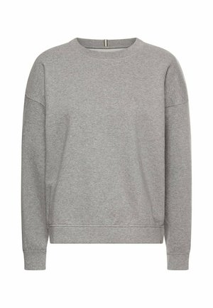 MIT RÜCKENPRINT - Sweatshirt - grey melange