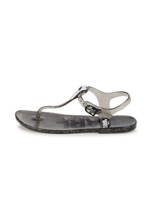 KARL LAGERFELD KIDS T-bar sandals - black