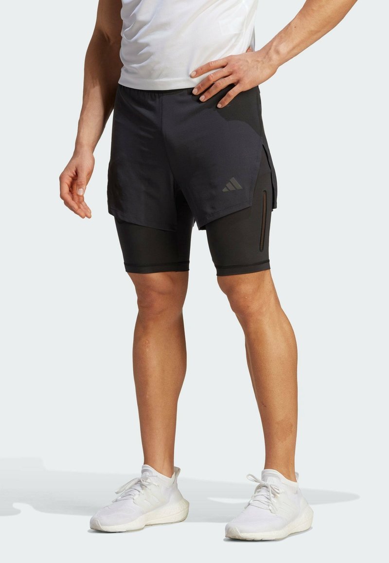 adidas Performance Pantalón corto de deporte - black