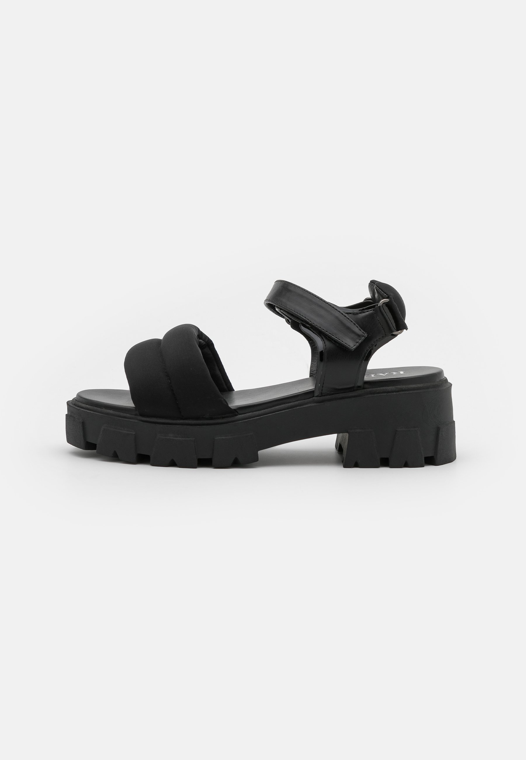 RAID STACK - Sandalen met plateauzool - black/zwart - Zalando.nl