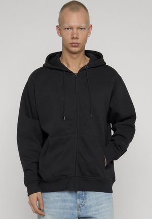 DEF EUROPEAN LEAGUE OF FOOTBALL BLANKO ZIP  - Zip-up sweatshirt - jet black