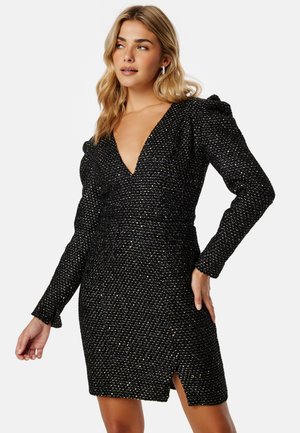 Bubbleroom SPARKLING BOUCLÉ DRESS - Sukienka koktajlowa - black