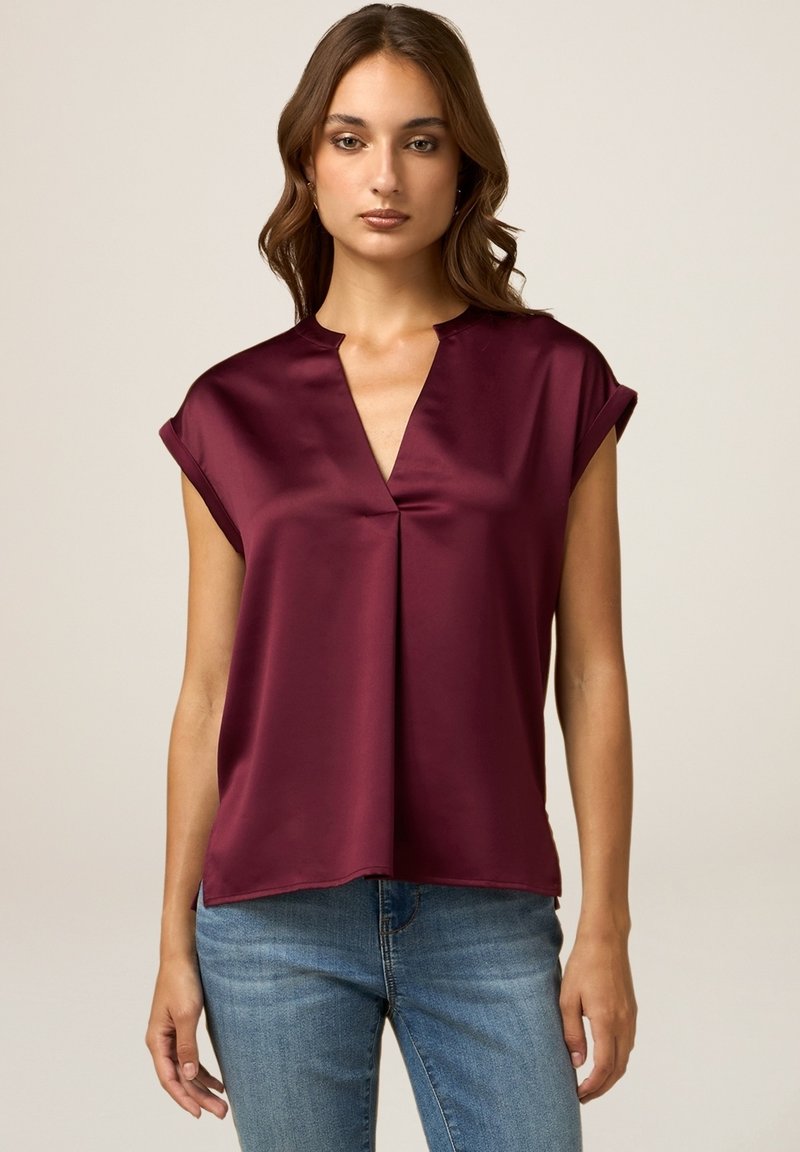 Oltre Bluse - bordeaux