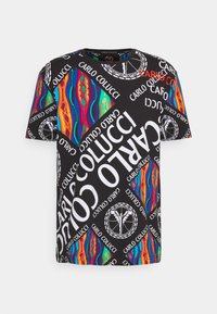 BIG LETTERS UNISEX - T-shirt estampada - black