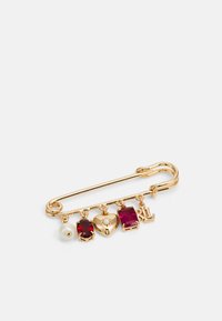 BOX PIN CHARM - Καρφίτσα - gold-coloured/pink