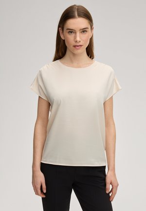 TANCY - T-Shirt basic - champagner