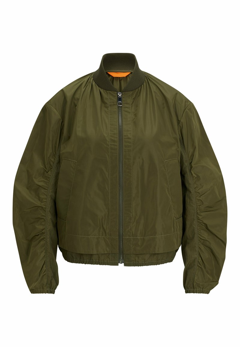 Boss Bomberjacks donkergroen