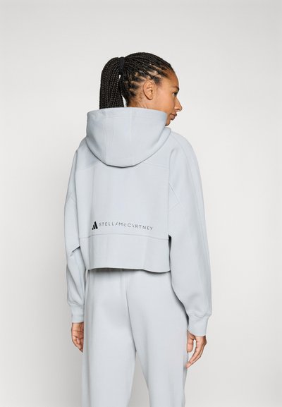adidas by Stella McCartney HOODIE - Zip-up sweatshirt - clear onix