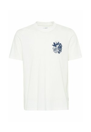 Blend, BHJAFON BACKPRINT - T-Shirt print - snow white