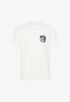 Blend, BHJAFON BACKPRINT - Μπλουζάκι με στάμπα - snow white