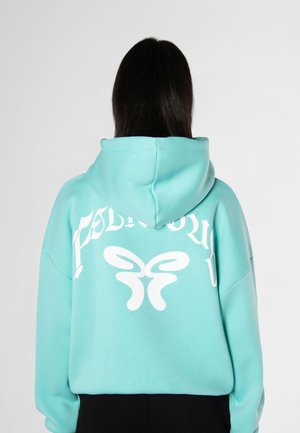 Hoodie - turquoise