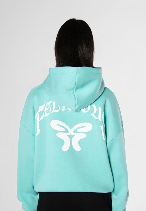 Kapuzenpullover - turquoise