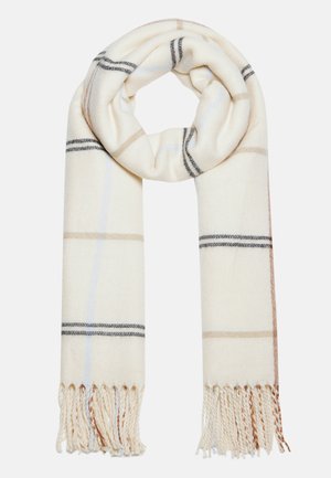 Anna Field Écharpe - off-white,brown,blue