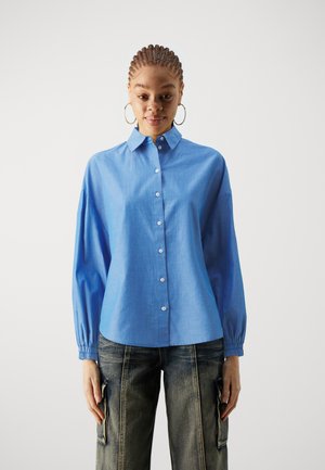 ONLARJA SOLID - Button-down blouse - blue