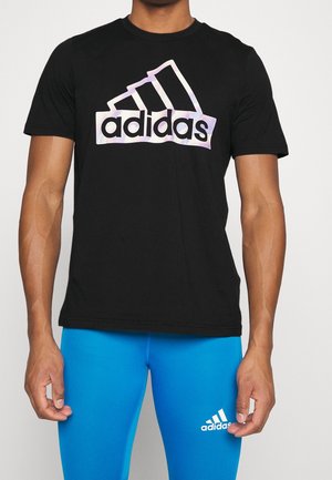 Print T-shirt - black