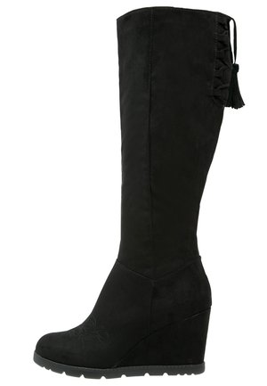 Bottes compensées - black